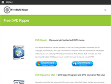 Tablet Screenshot of freedvdripper.net